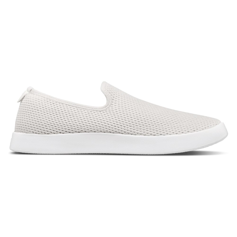 Allbirds Men\'s Tree Loungers - Slip-Ons White - JRA872564